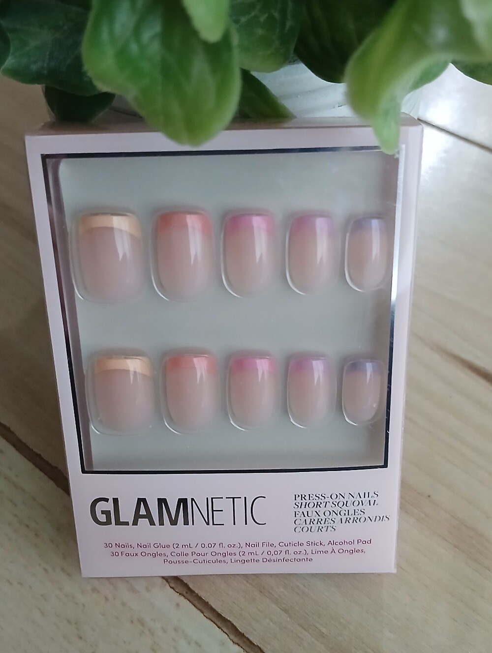 Glamnetic Press On Nails Brand New Color~ Macarons Short Squoval